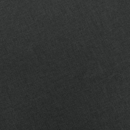 Massagestoel Met Voetenbankje Stof Donkergrijs