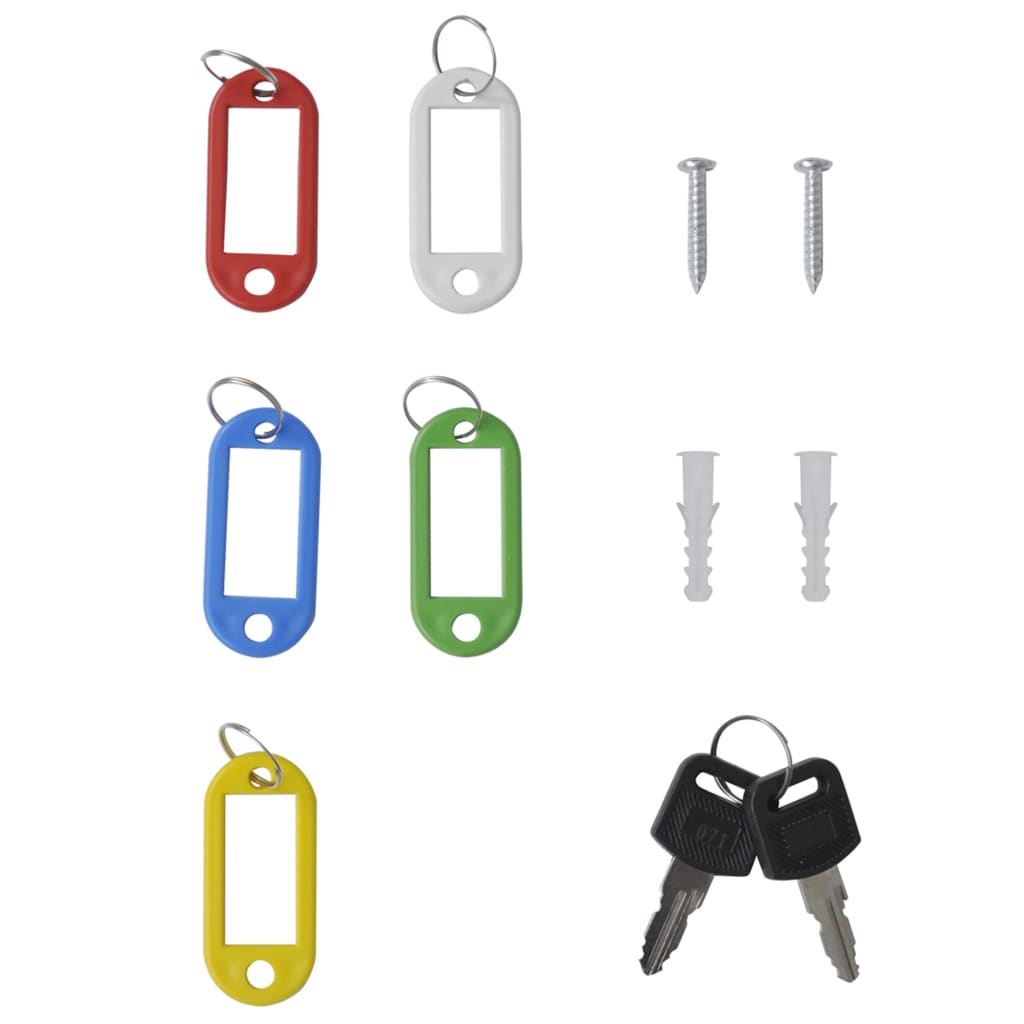 Sleutelkast Met 48 Sleutelhangers