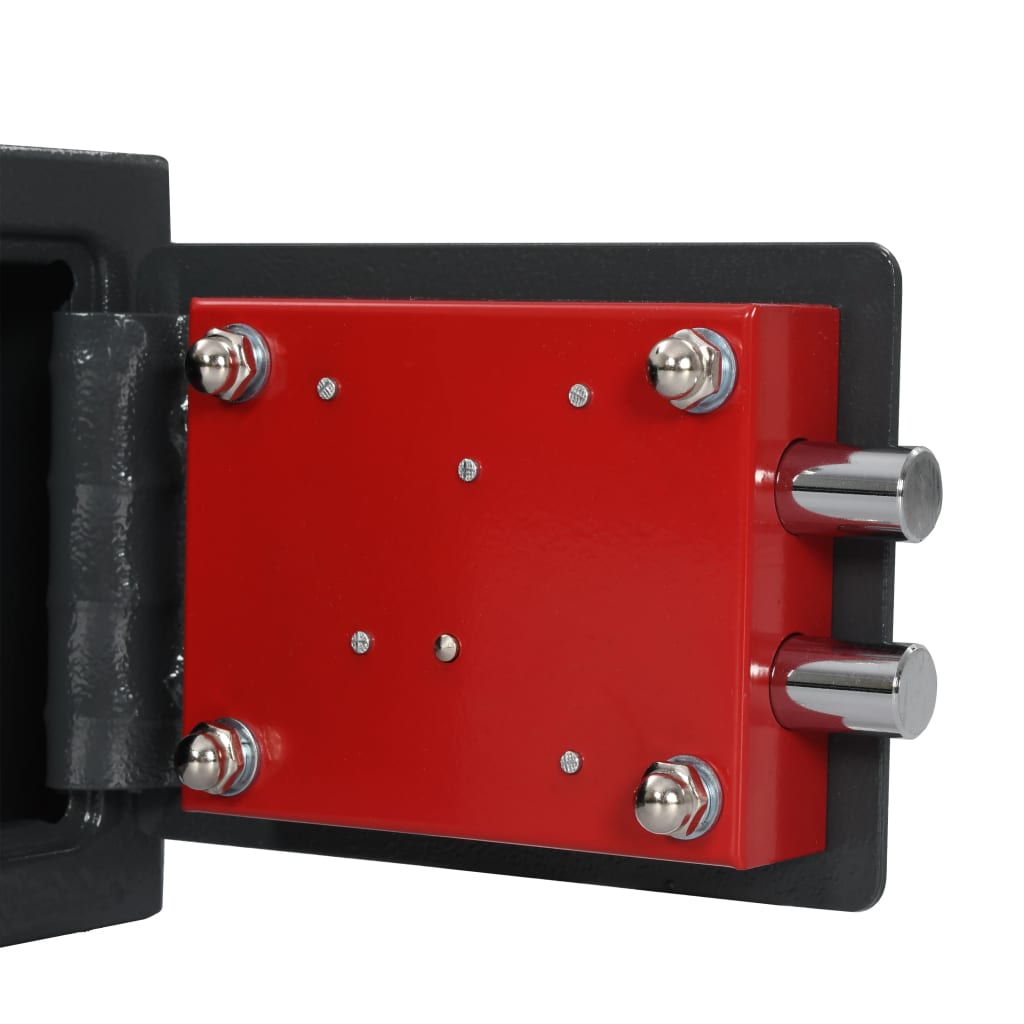 Kluis Mechanisch Staal Donkergrijs