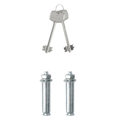 Kluis Mechanisch Staal Donkergrijs