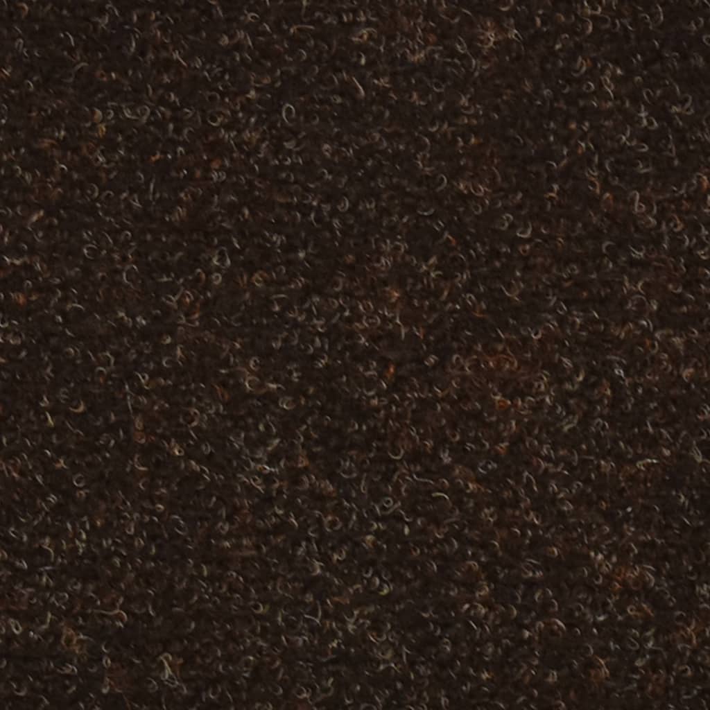 Trapmatten Zelfklevend Naaldvilt 15 56 x 17 x 3 cm Bruin
