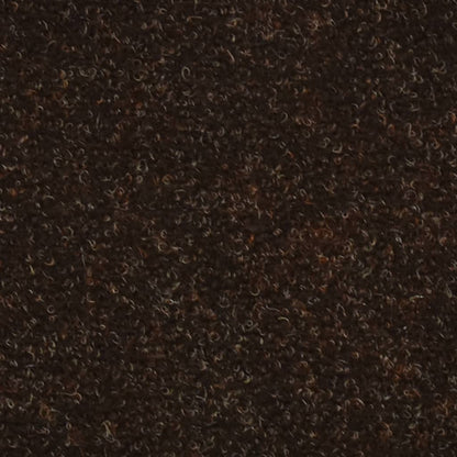Trapmatten Zelfklevend Naaldvilt 15 56 x 17 x 3 cm Bruin