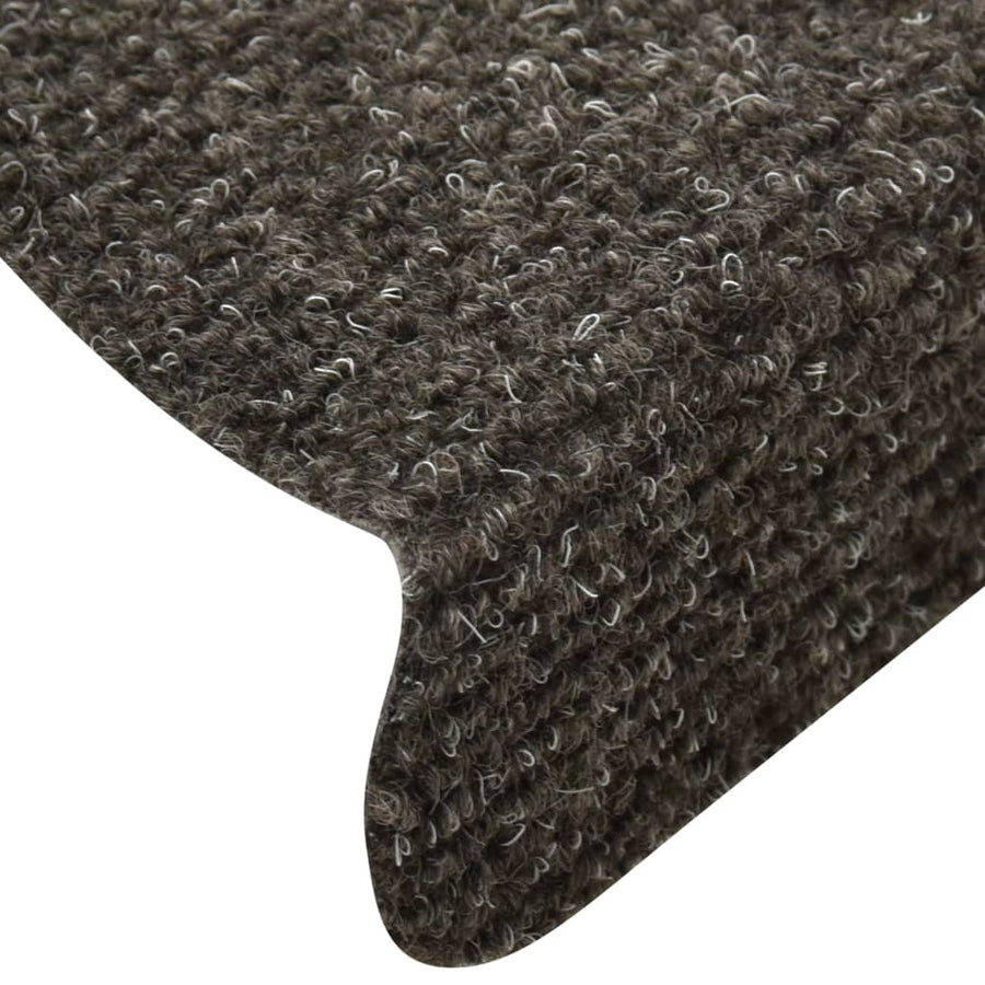Trapmatten Zelfklevend Naaldvilt 15 56 x 17 x 3 cm Antraciet
