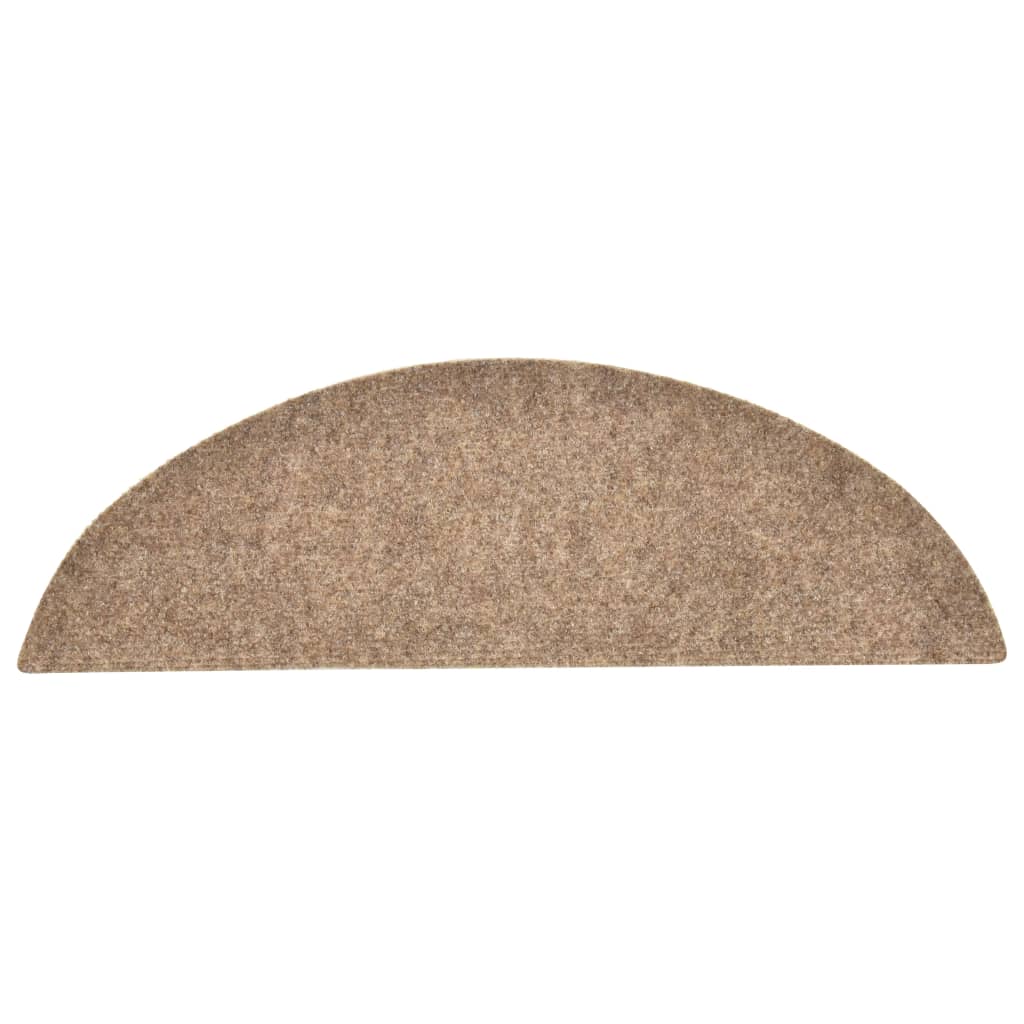 Trapmatten Zelfklevend Naaldvilt Kleurig 15 56 x 17 x 3 cm Crème