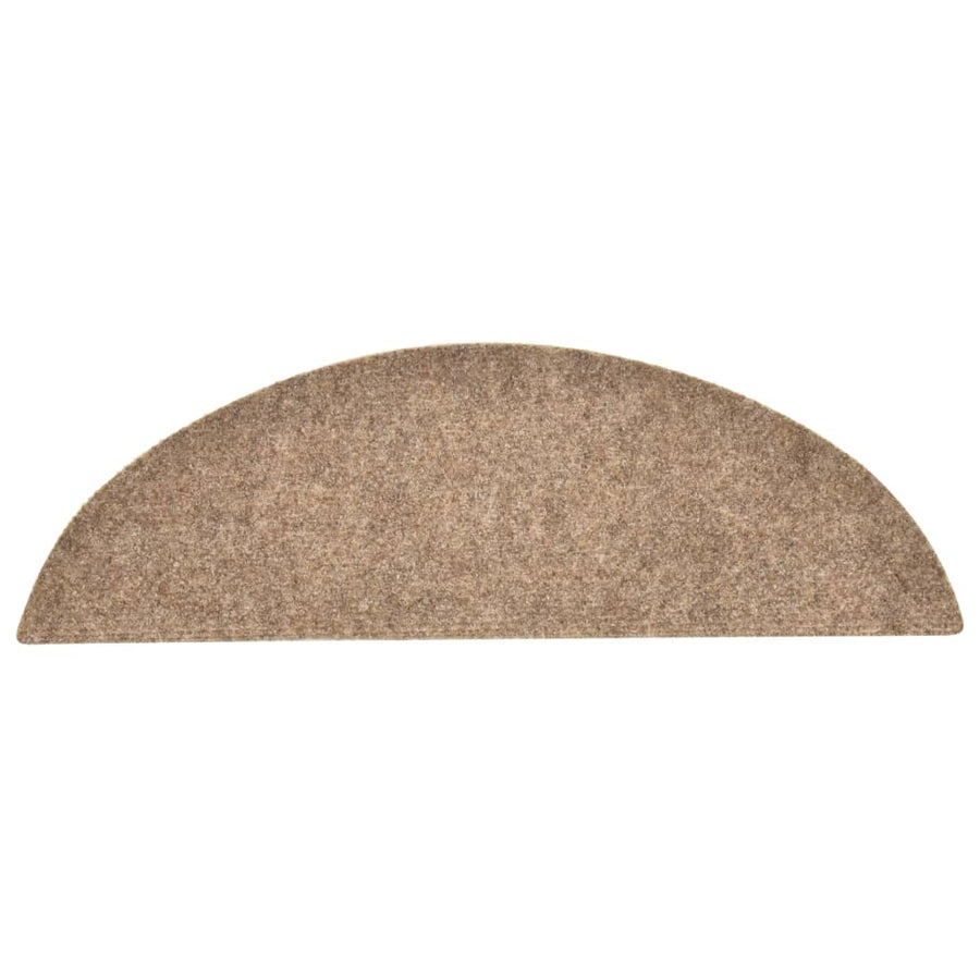 Trapmatten Zelfklevend Naaldvilt Kleurig 15 56 x 17 x 3 cm Crème