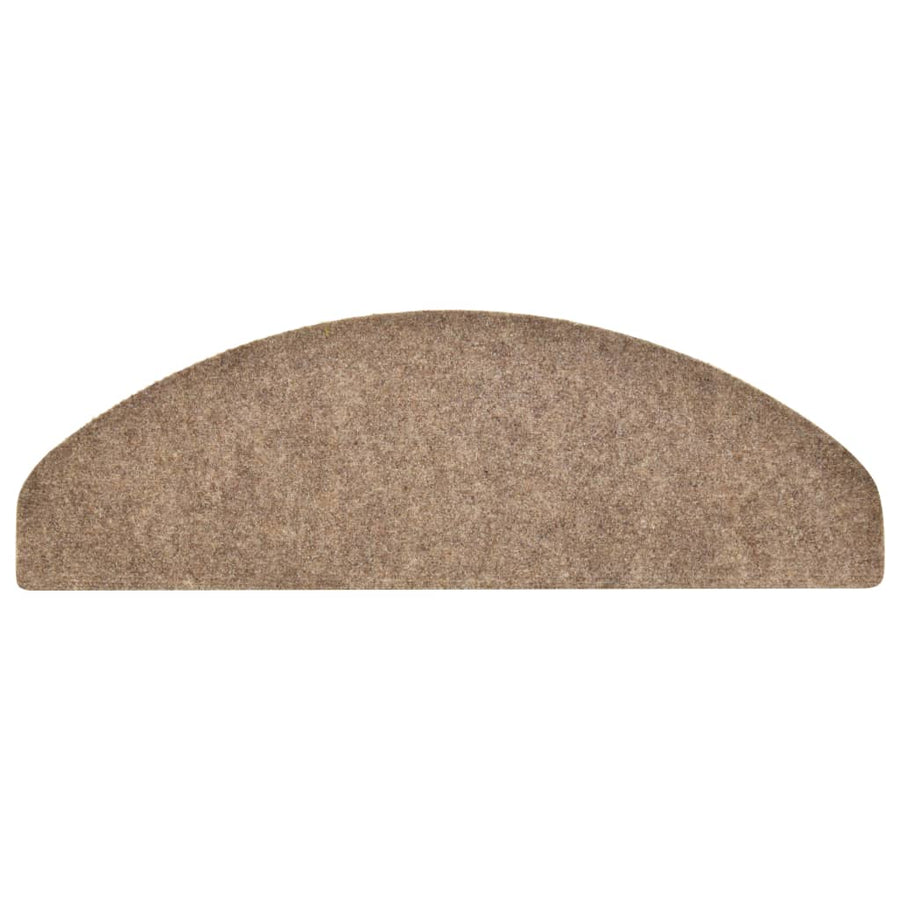 Trapmatten Zelfklevend Naaldvilt Kleurig 15 65 x 21 x 4 cm Crème