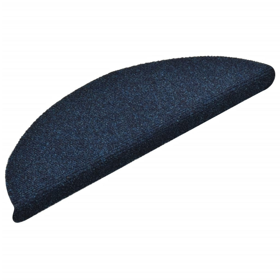 Trapmatten Zelfklevend Naaldvilt 15 56 x 17 x 3 cm Marineblauw