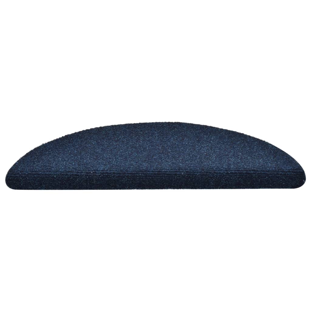 Trapmatten Zelfklevend Naaldvilt 15 56 x 17 x 3 cm Marineblauw