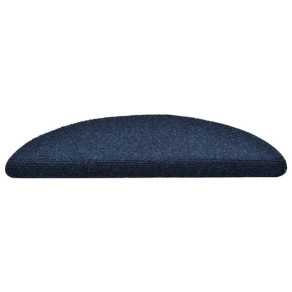 Trapmatten Zelfklevend Naaldvilt 15 56 x 17 x 3 cm Marineblauw