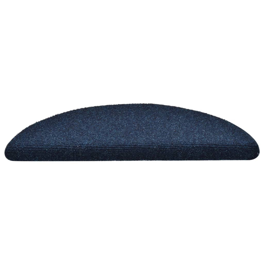 Trapmatten Zelfklevend Naaldvilt 15 56 x 17 x 3 cm Marineblauw