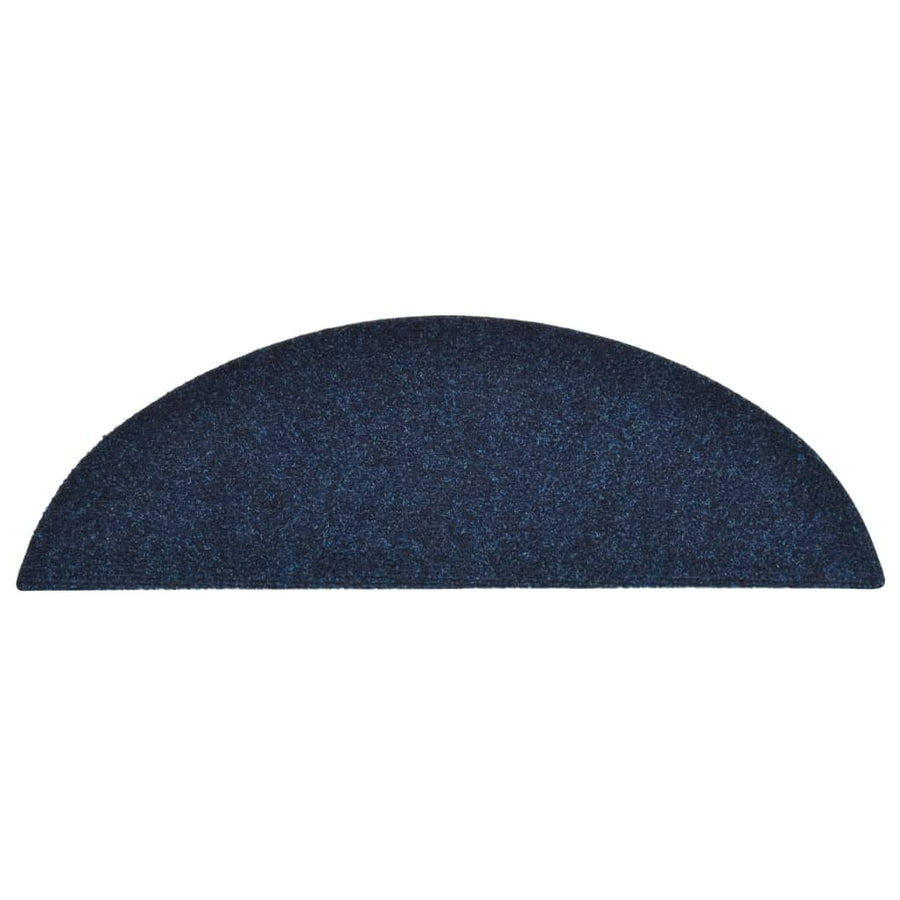 Trapmatten Zelfklevend Naaldvilt 15 56 x 17 x 3 cm Marineblauw