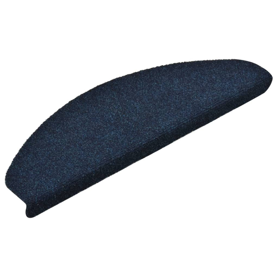 Trapmatten Zelfklevend Naaldvilt 15 65 x 21 x 4 cm Marineblauw