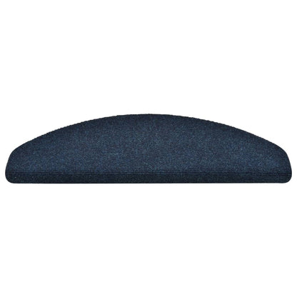 Trapmatten Zelfklevend Naaldvilt 15 65 x 21 x 4 cm Marineblauw