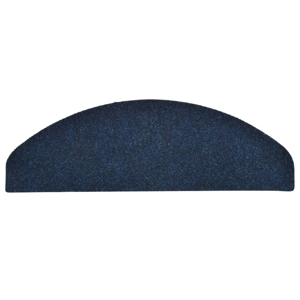 Trapmatten Zelfklevend Naaldvilt 15 65 x 21 x 4 cm Marineblauw