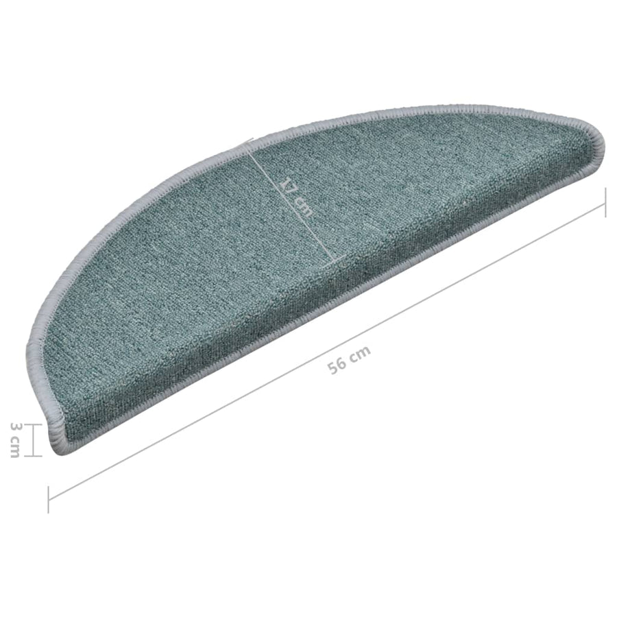 Trapmatten 15 st 56x17x3 cm blauw 15 56 x 17 x 3 cm blue 1