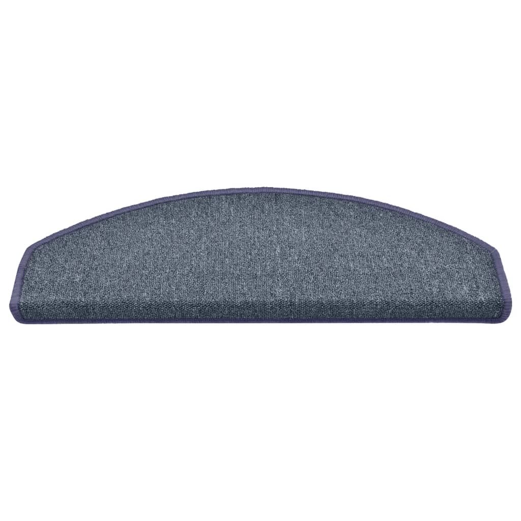 Trapmatten 15 st 65x24x4 cm donkergrijs en blauw 15 65 x 24 x 4 cm dark grey and blue