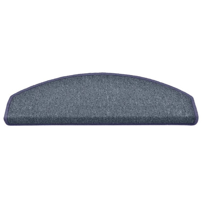 Trapmatten 15 st 65x24x4 cm donkergrijs en blauw 15 65 x 24 x 4 cm dark grey and blue