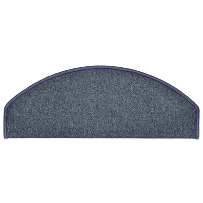 Trapmatten 15 st 65x24x4 cm donkergrijs en blauw 15 65 x 24 x 4 cm dark grey and blue