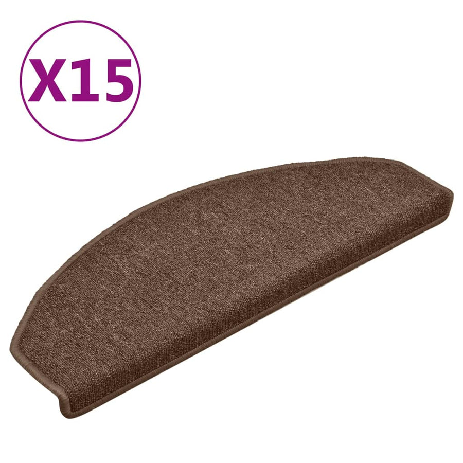 Trapmatten 15 st 65x24x4 cm bruin 15 65 x 24 x 4 cm Bruin