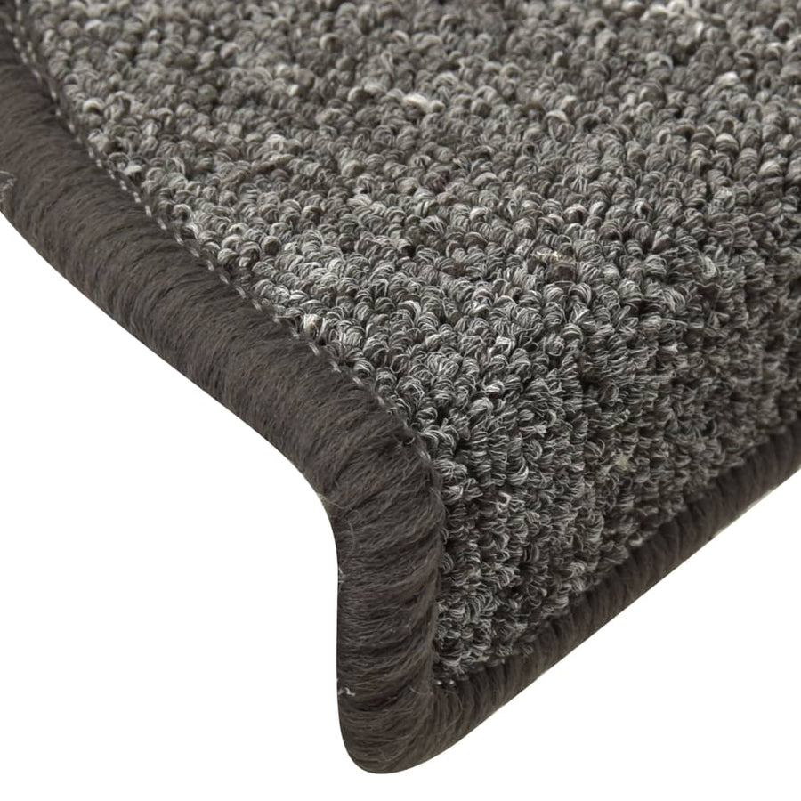 Trapmatten 15 st 56x17x3 cm donkergrijs 15 56 x 17 x 3 cm dark grey 1