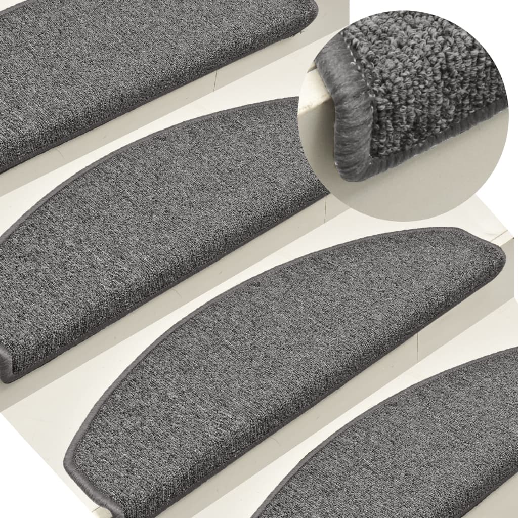 Trapmatten 15 st 65x24x4 cm donkergrijs 15 65 x 24 x 4 cm dark grey 1