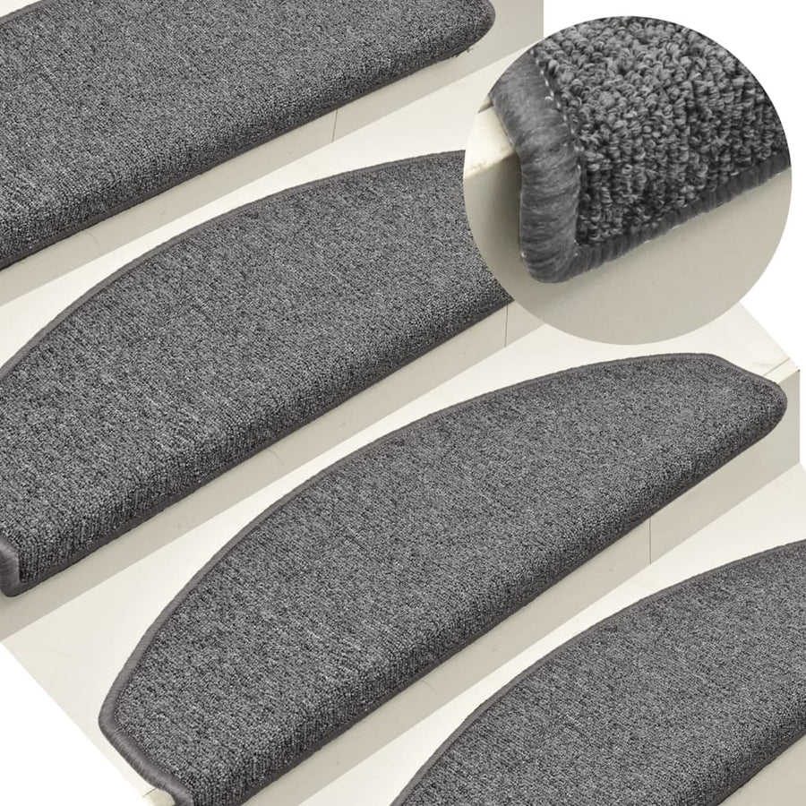 Trapmatten 15 st 65x24x4 cm donkergrijs 15 65 x 24 x 4 cm dark grey 1
