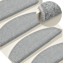 Trapmatten 15 st 65x24x4 cm lichtgrijs 15 65 x 24 x 4 cm light grey 1