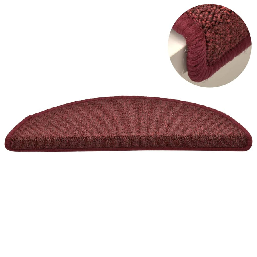 Trapmatten 15 st 56x17x3 cm rood 15 56 x 17 x 3 cm Rood