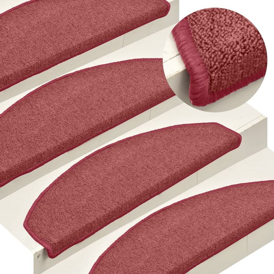 Trapmatten 15 st 65x24x4 cm rood 15 65 x 24 x 4 cm Rood