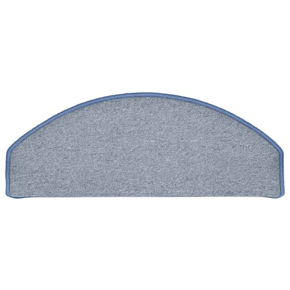 Trapmatten 15 st 65x24x4 cm lichtgrijs en blauw 15 65 x 24 x 4 cm Lichtgrijs en blauw