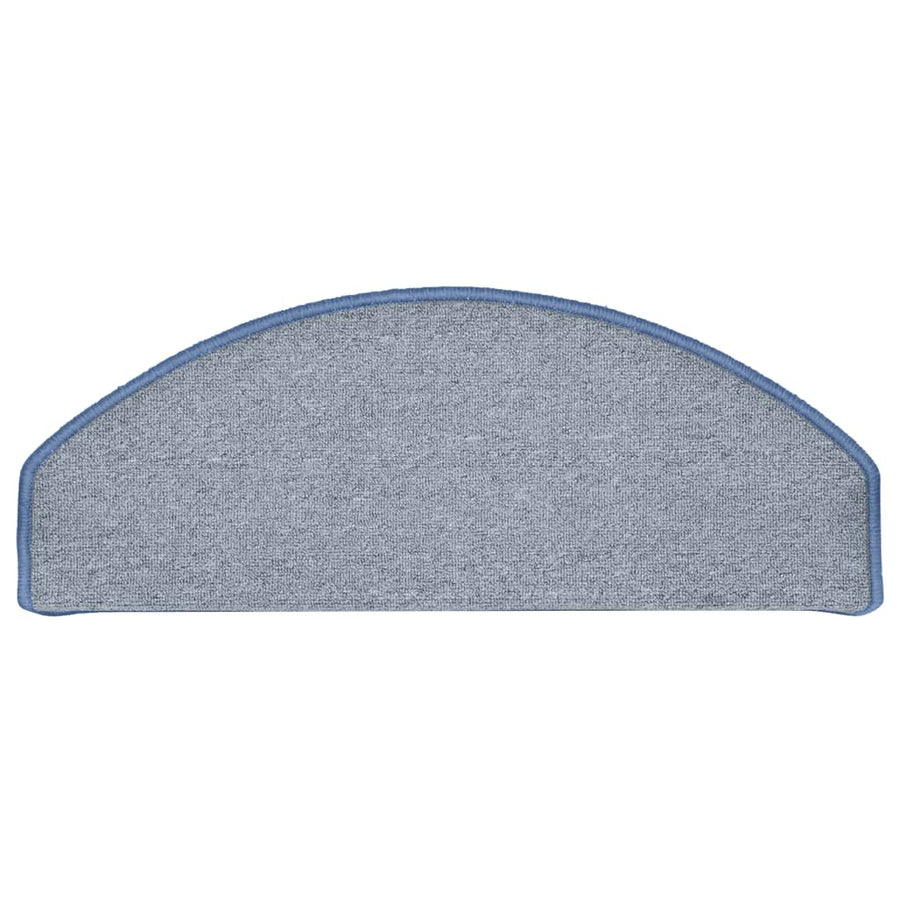 Trapmatten 15 st 65x24x4 cm lichtgrijs en blauw 15 65 x 24 x 4 cm Lichtgrijs en blauw