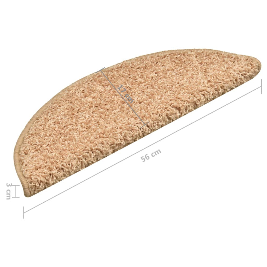 Trapmatten Kleurig 15 56 x 17 x 3 cm Goud