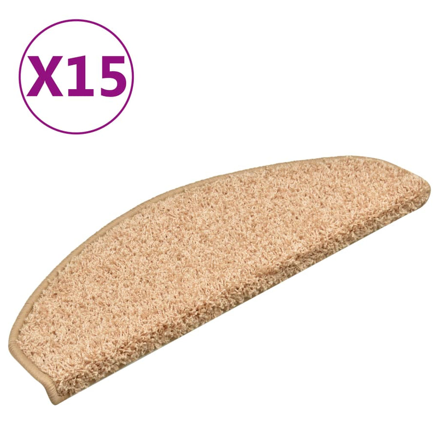 Trapmatten 15 St 65X21X4 Cm Goudkleurig 65 x 21 x 4 cm