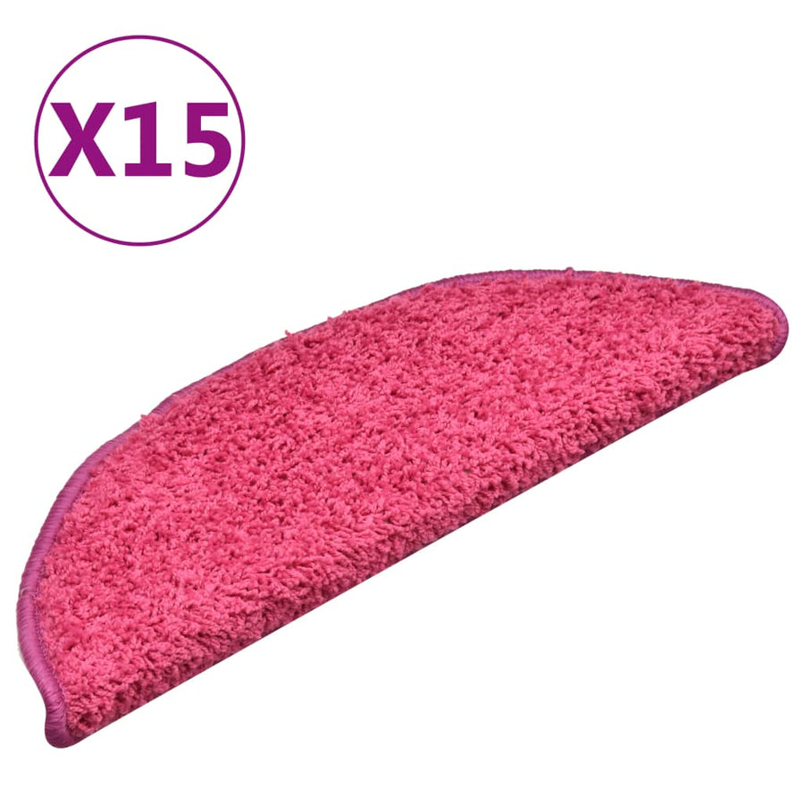 Trapmatten 15 st 56x17x3 cm roze 15 56 x 17 x 3 cm Roze