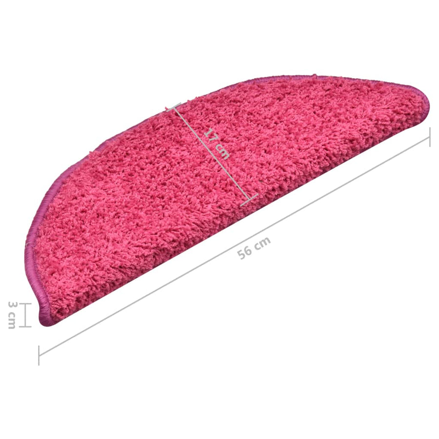 Trapmatten 15 st 56x17x3 cm roze 15 56 x 17 x 3 cm Roze