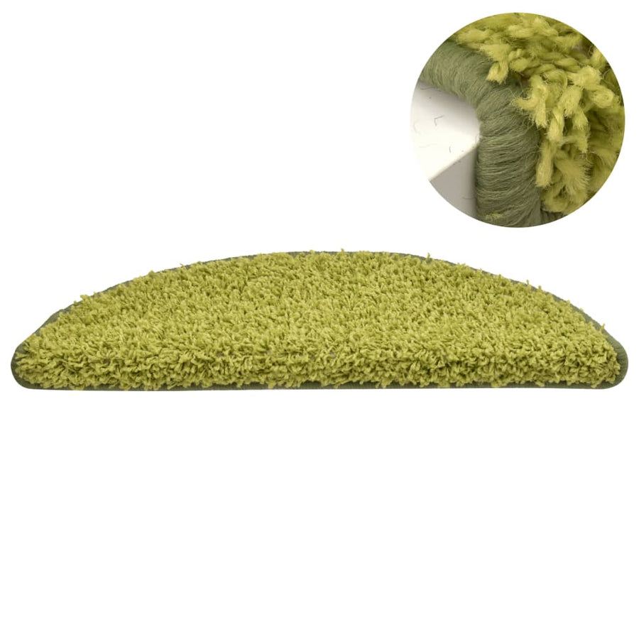 Trapmatten 15 St 56X17X3 Cm Groen 56 x 17 x 3 cm