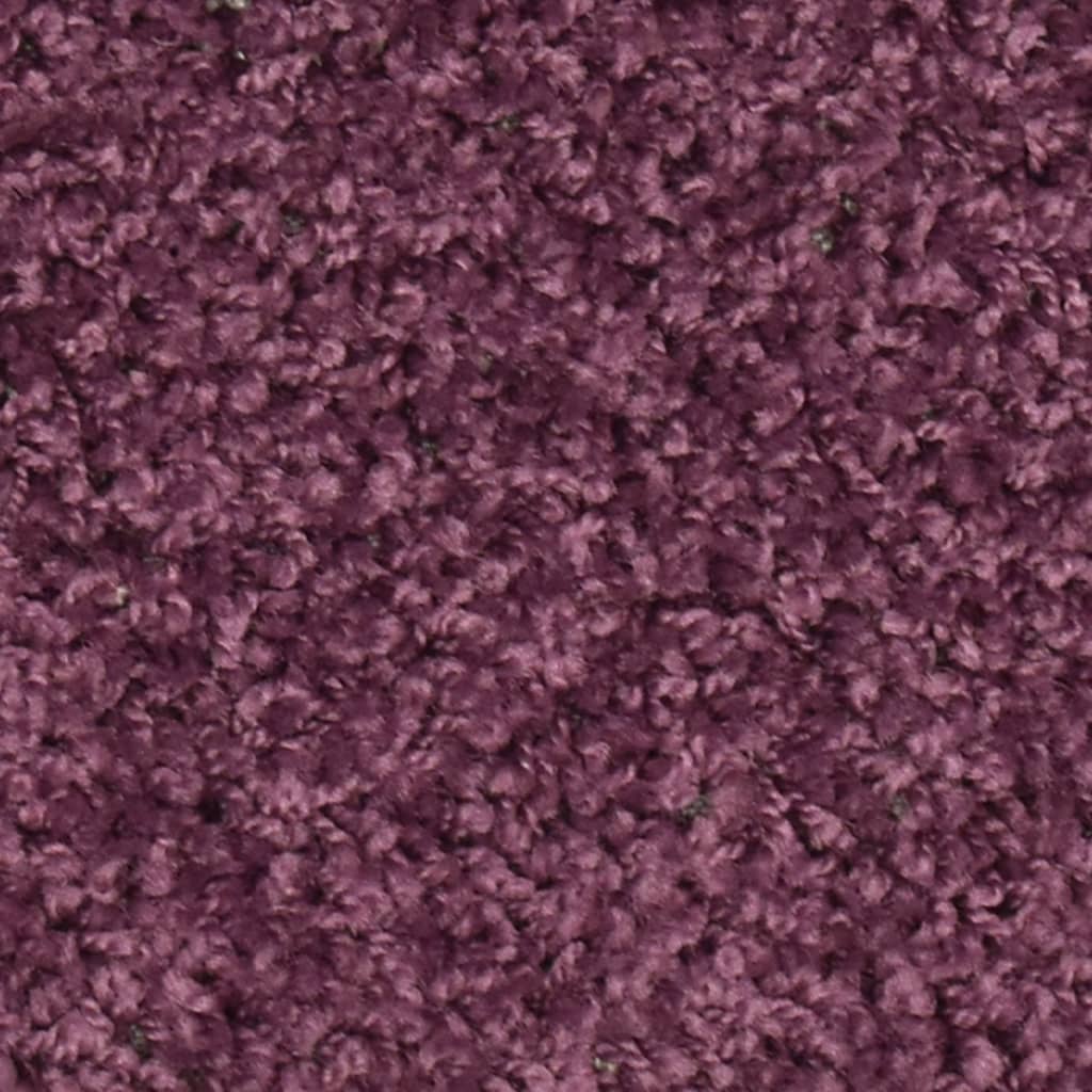 Trapmatten 15 St 56X17X3 Cm Donkerpaars 56 x 17 x 3 cm dark purple