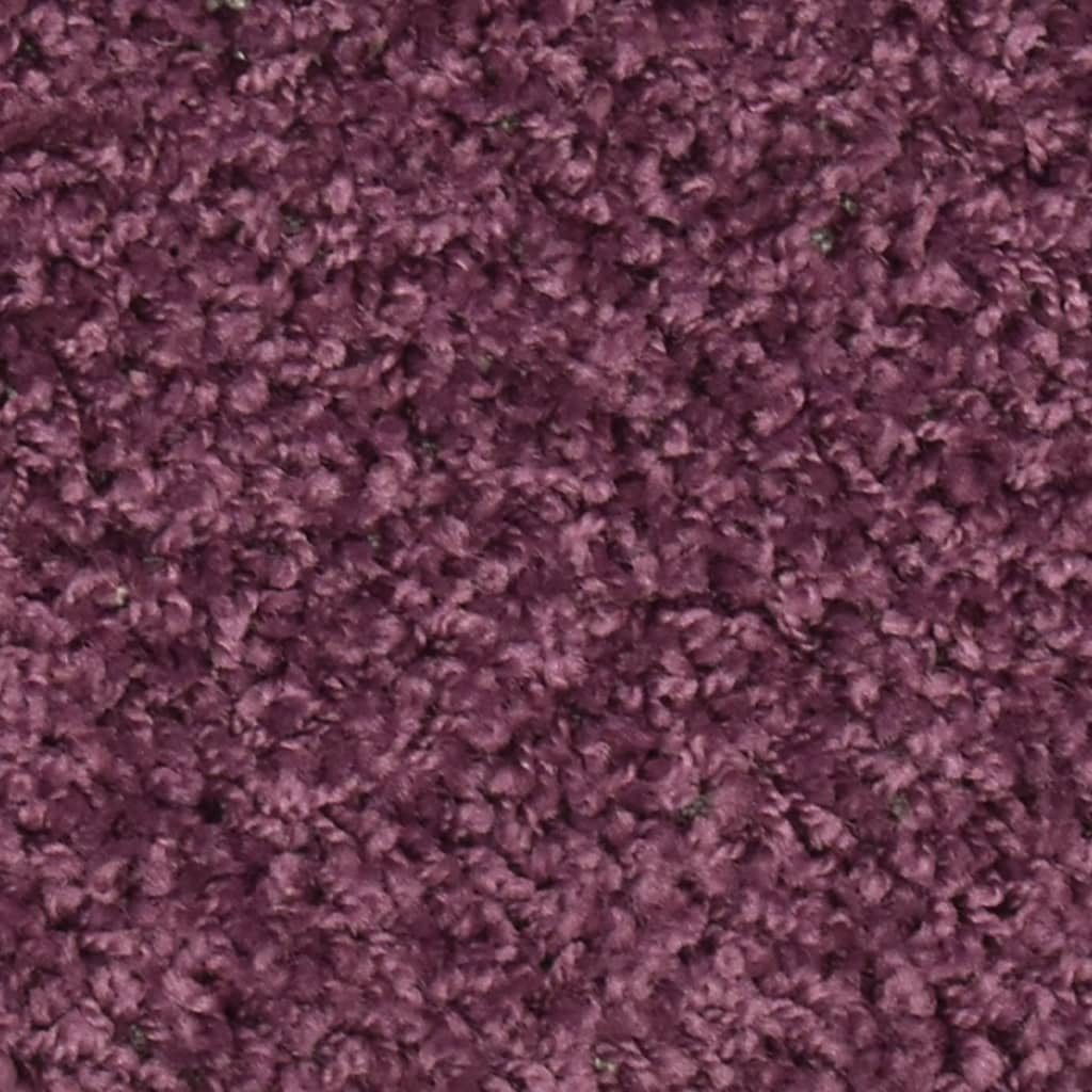 Trapmatten 15 St 65X21X4 Cm Donkerpaars 65 x 21 x 4 cm dark purple