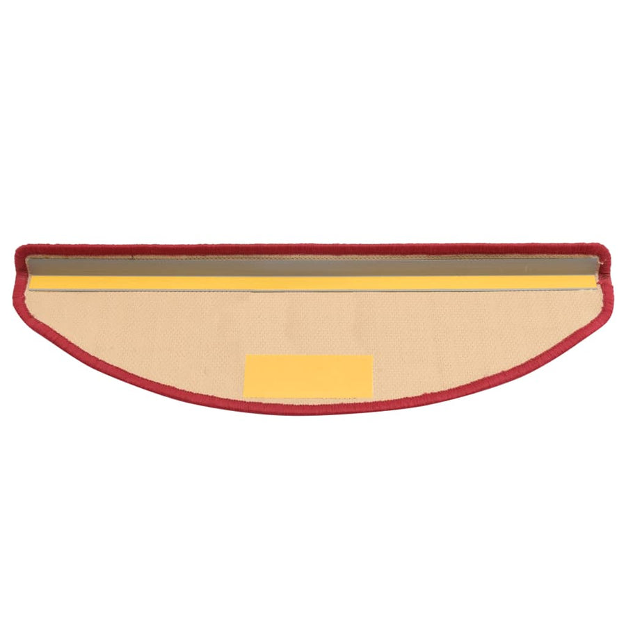 Trapmatten Zelfklevend 65X21X4 Cm Rood Halfrond