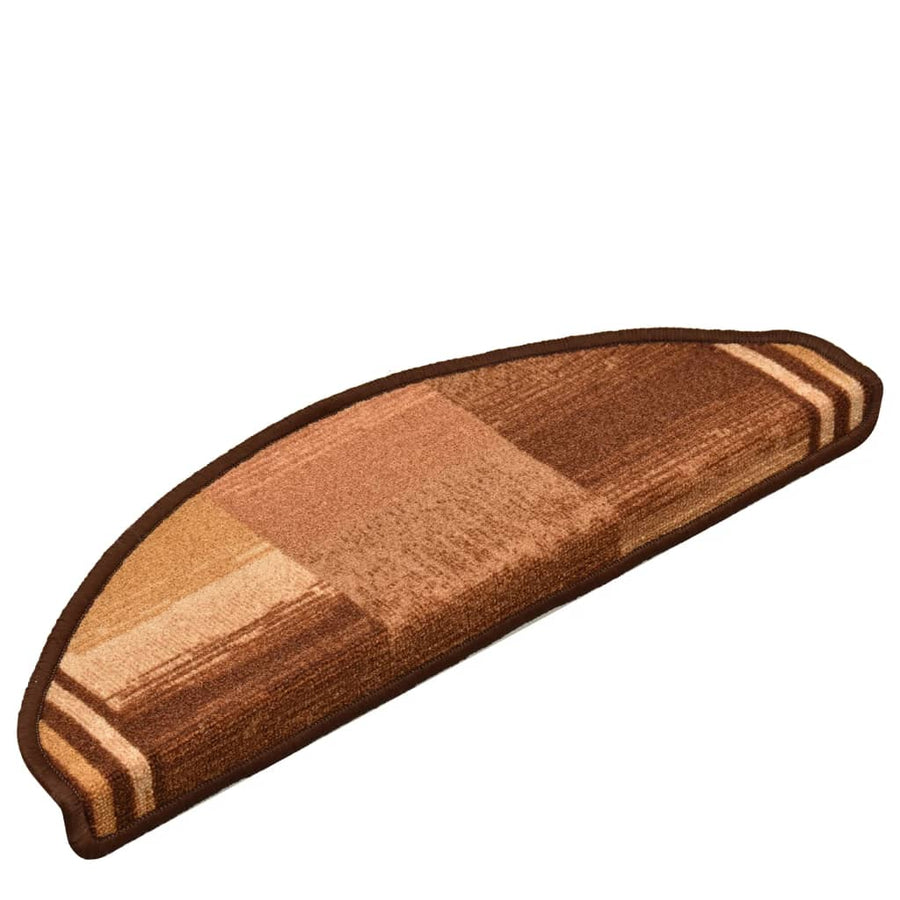 Trapmatten Zelfklevend 65X21X4 Cm Bruin Halfrond