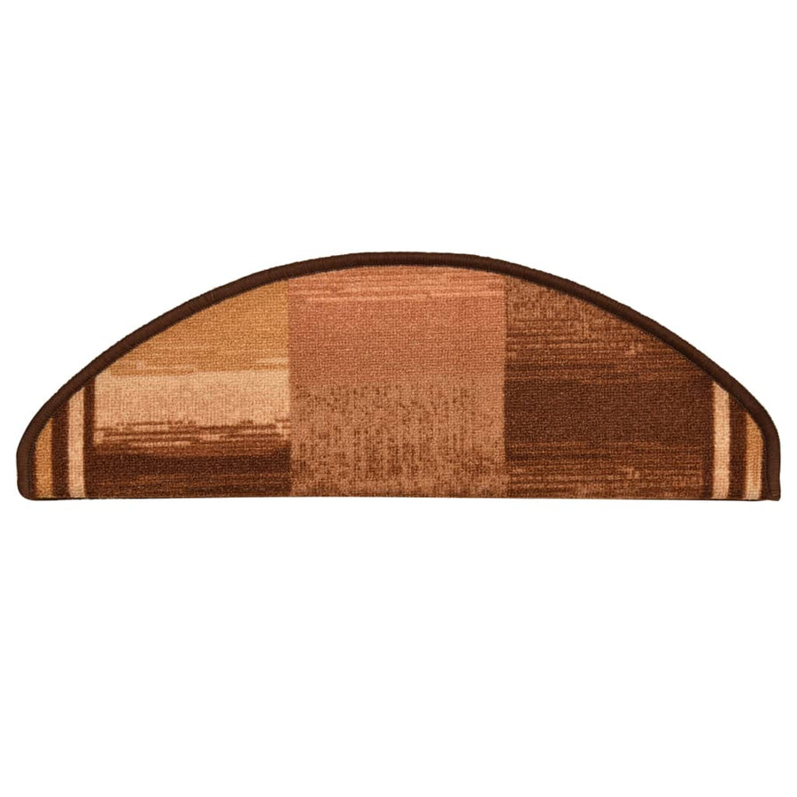 Trapmatten Zelfklevend 65X21X4 Cm Bruin Halfrond