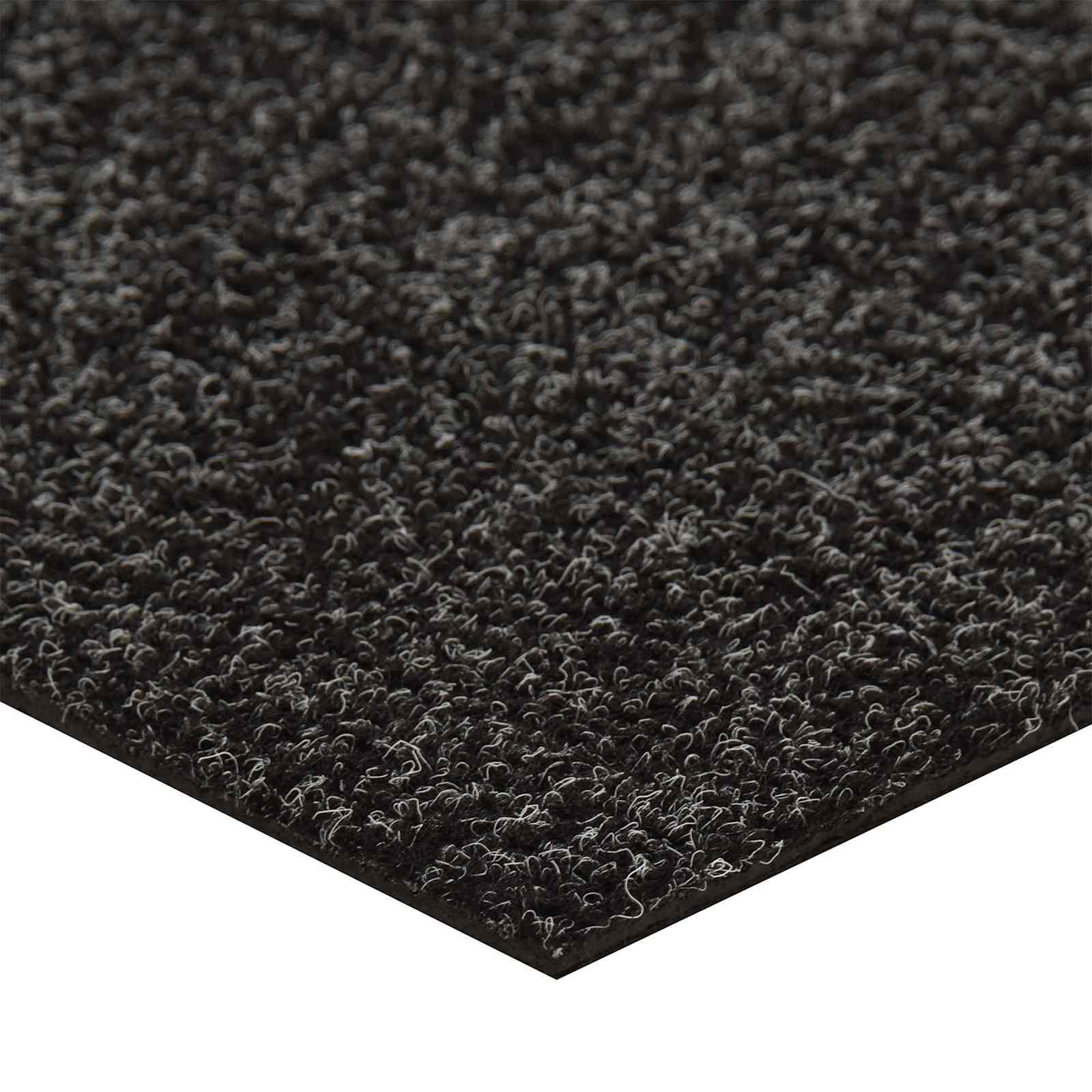Tapijt 20 pcs Zwart 50 x 50 cm Bitumen