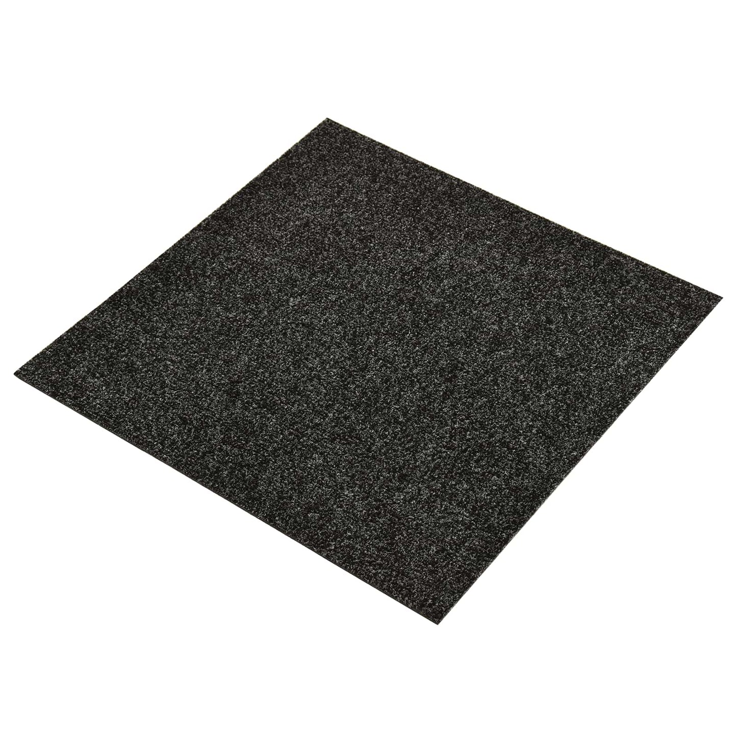 Tapijt 20 pcs Zwart 50 x 50 cm Bitumen