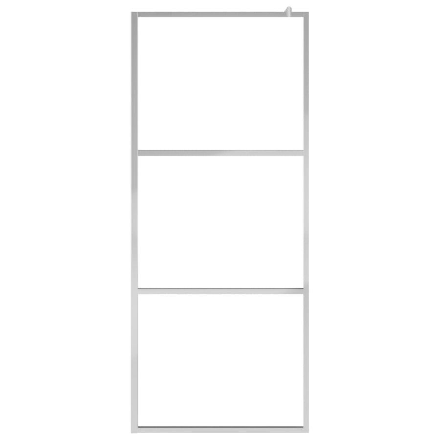 Inloopdouchewand Transparant Esg-Glas 115 x 195 cm