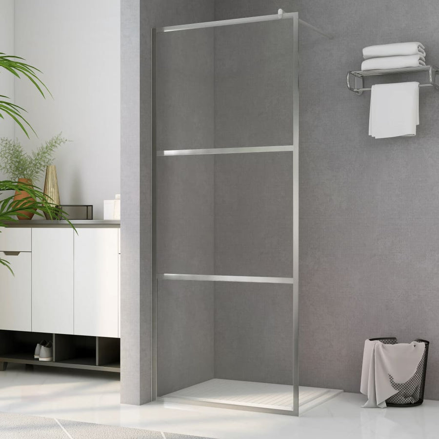 Inloopdouchewand Transparant Esg-Glas 115 x 195 cm