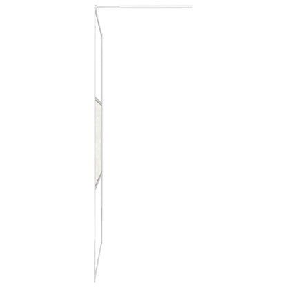 Inloopdouchewand Met Stenenmotief Esg-Glas 140 x 195 cm