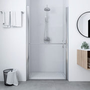 Douchedeur 91x195 cm gehard glas verstelbaar