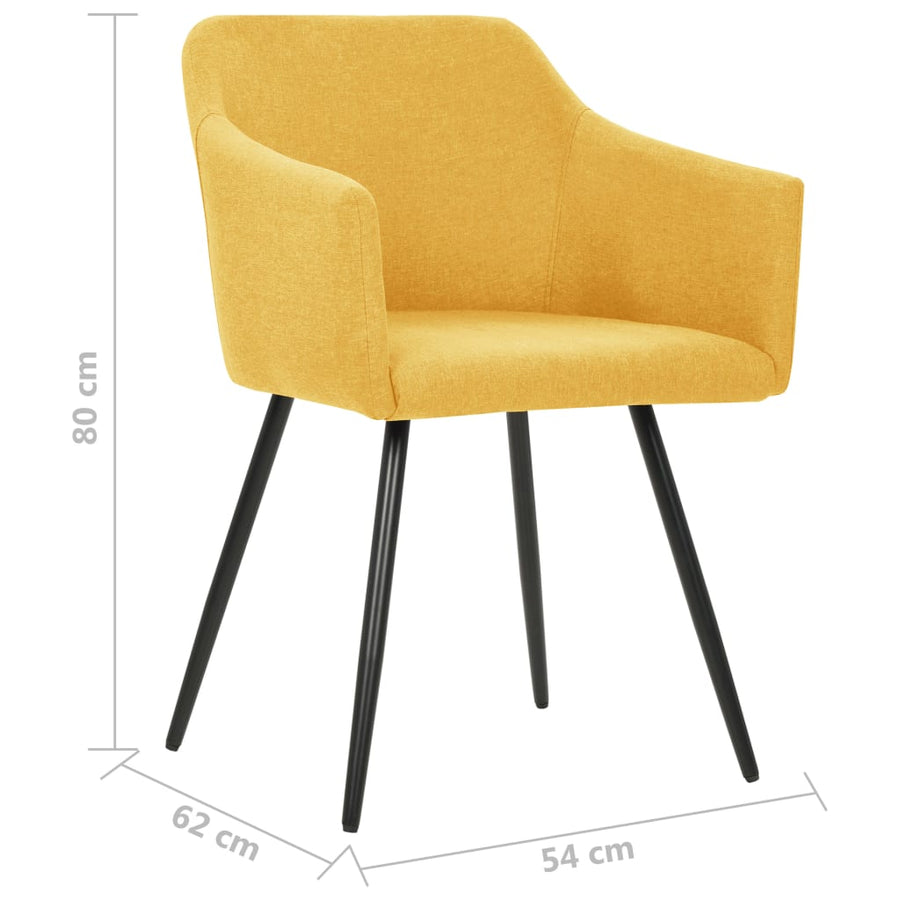 Eetkamerstoelen Stof 2