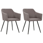 Dining Chairs Swivel Fabric 2