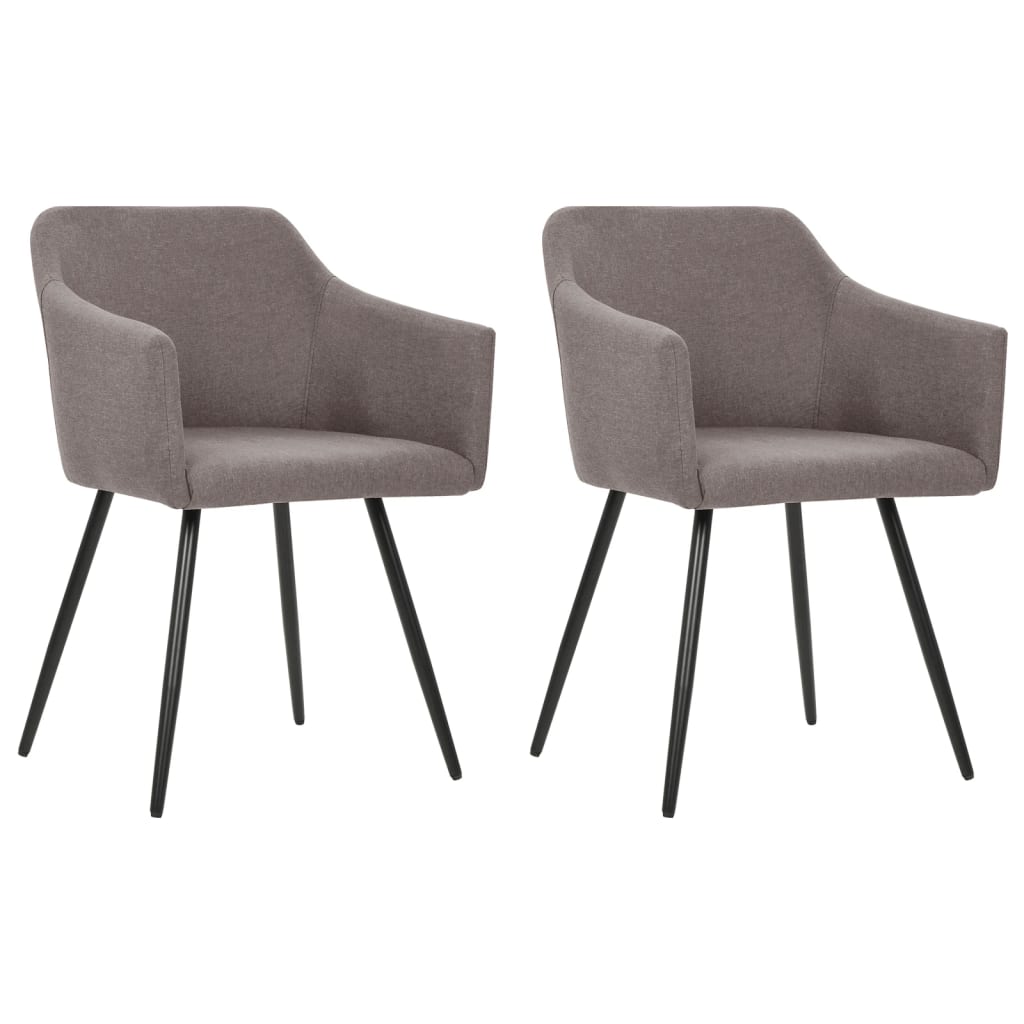 Eetkamerstoelen Draaibaar Stof 2